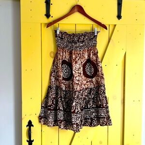 Rampage Tie Dye Tube Dress